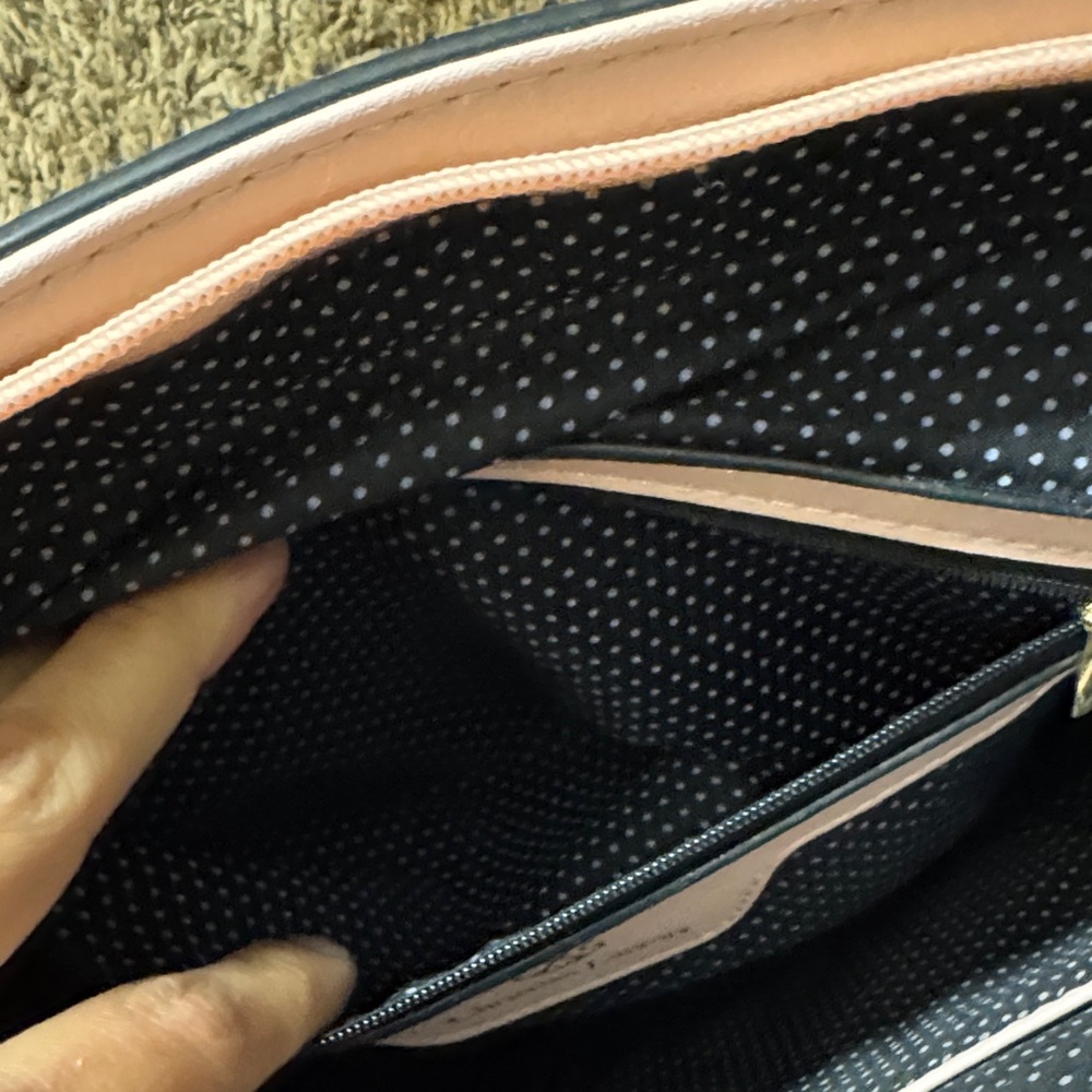 Christian Lacroix Light Pink Perforated Tote - Picture 4 of 6